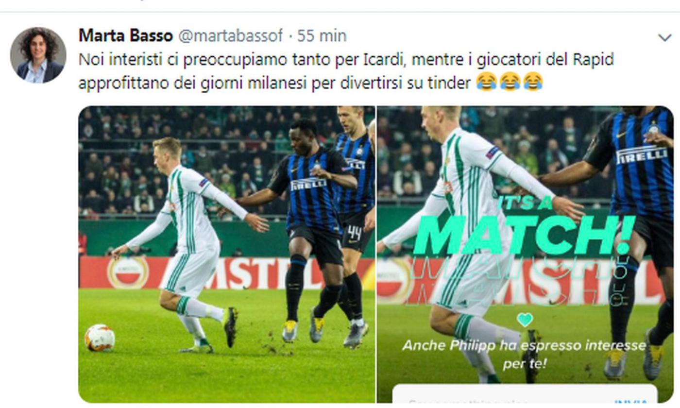 Rapid Vienna, altro che Wanda: Schobersberger cerca 'compagnia' a Milano su Tinder FOTO