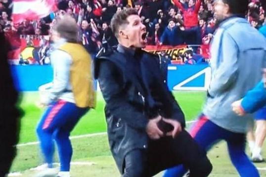 Diego Simeone escapes touchline ban after gesture against Juventus ...