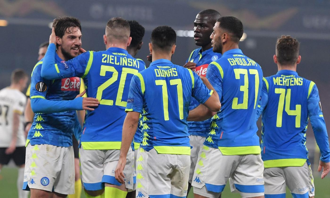 Europa League, Napoli agli ottavi: Zurigo battuto 2-0 anche al San Paolo