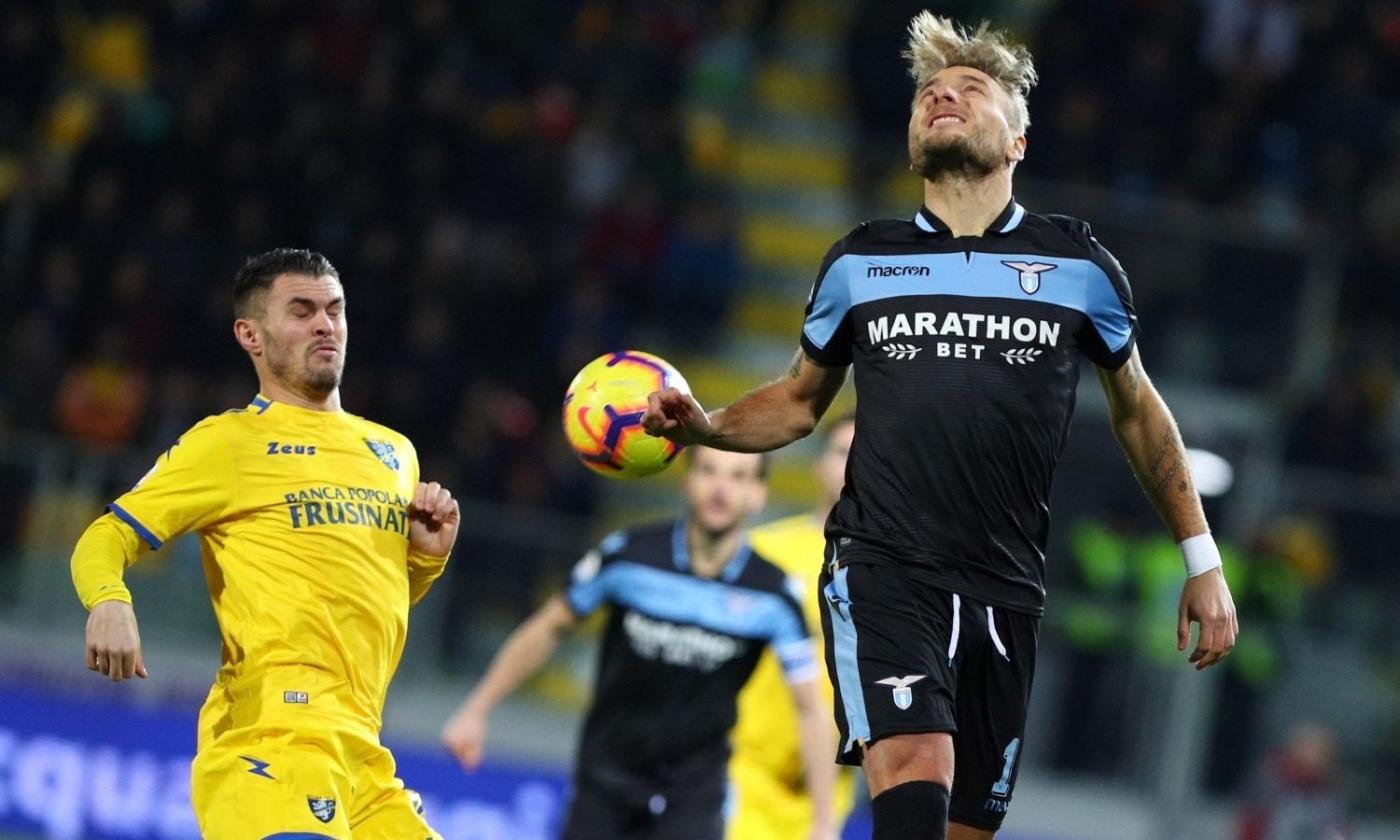 Frosinone-Lazio 0-1: il tabellino