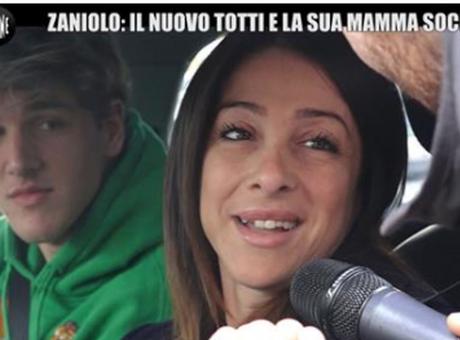 Le Iene, domande hot alla mamma di Zaniolo: il Golden Boy della Roma si arrabbia VIDEO
