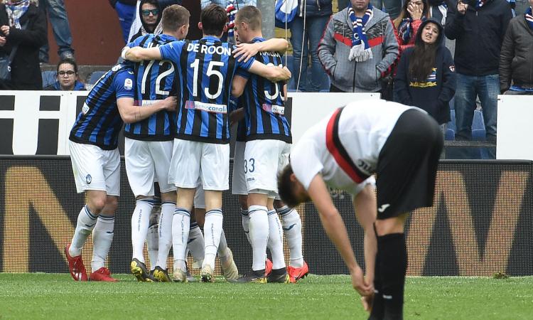 Serie A: 2-1 Atalanta alla Sampdoria. Il Torino vince in rimonta, ok il Bologna