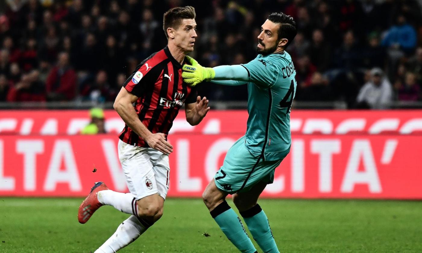 Watch: Piatek gives Milan the lead