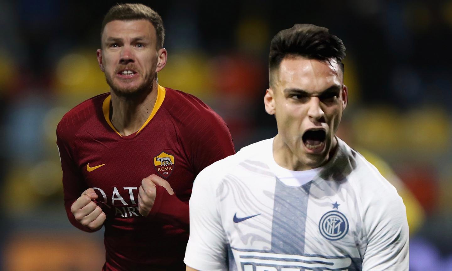 Inter, Lautaro insegue Dzeko e Icardi