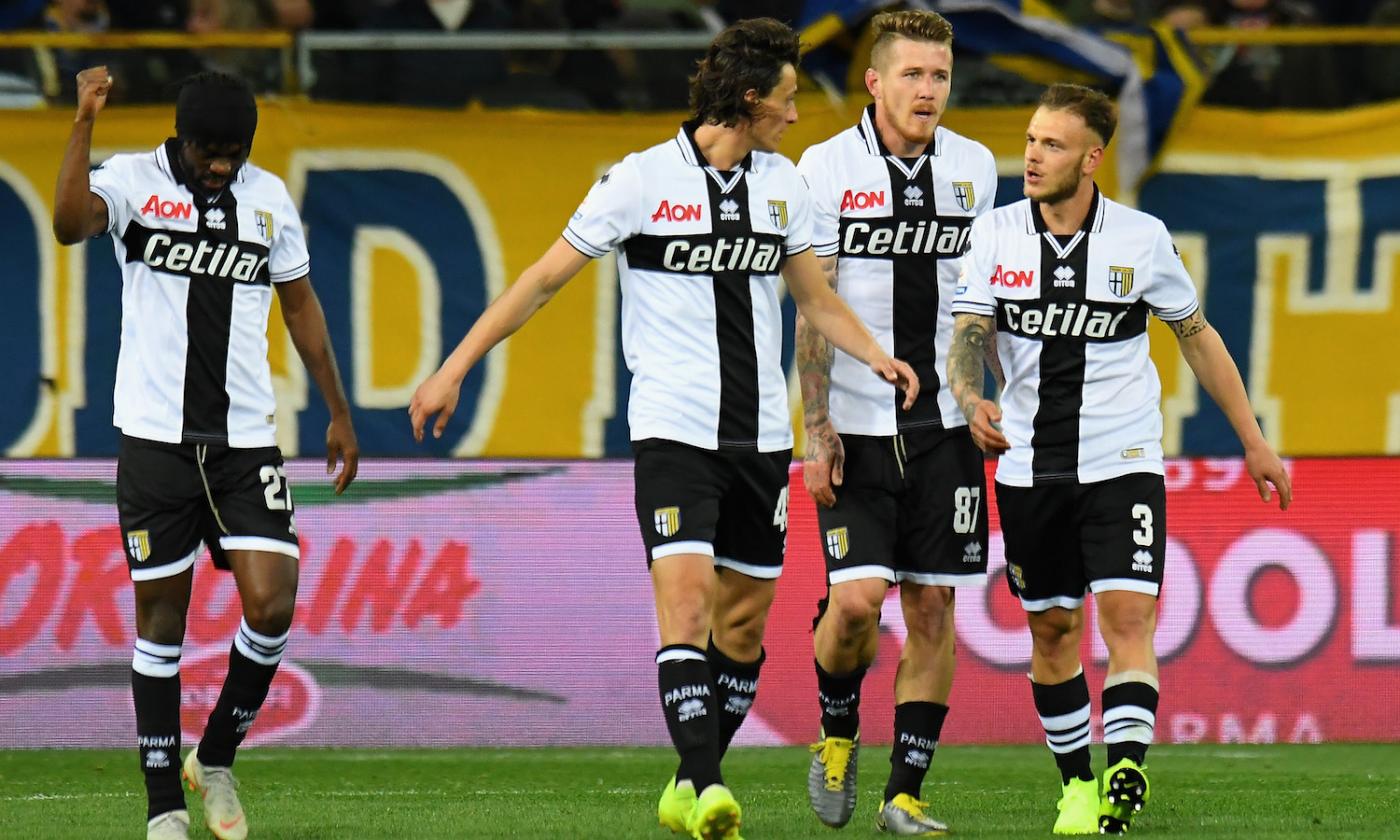 Parma: Inglese, Bastoni e Kucka in gruppo 