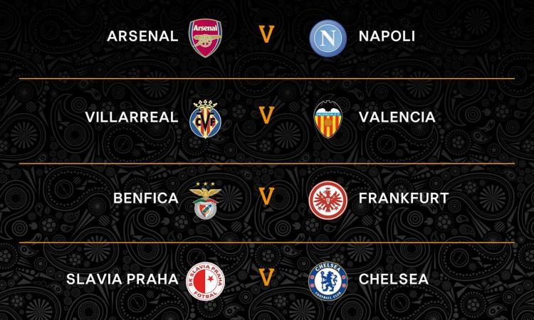 Europa League Quarti Arsenal Napoli In Semifinale Villarreal O