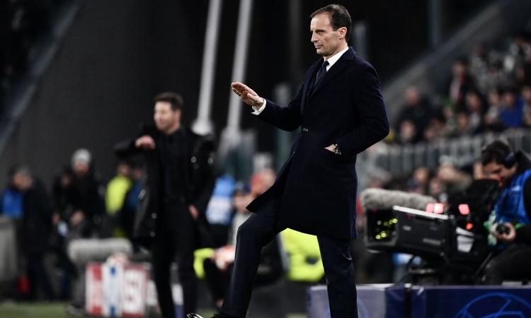 Allegri: 'Prova di maturità. Critiche? Ma sì, dite che vinco per il fattore c...'