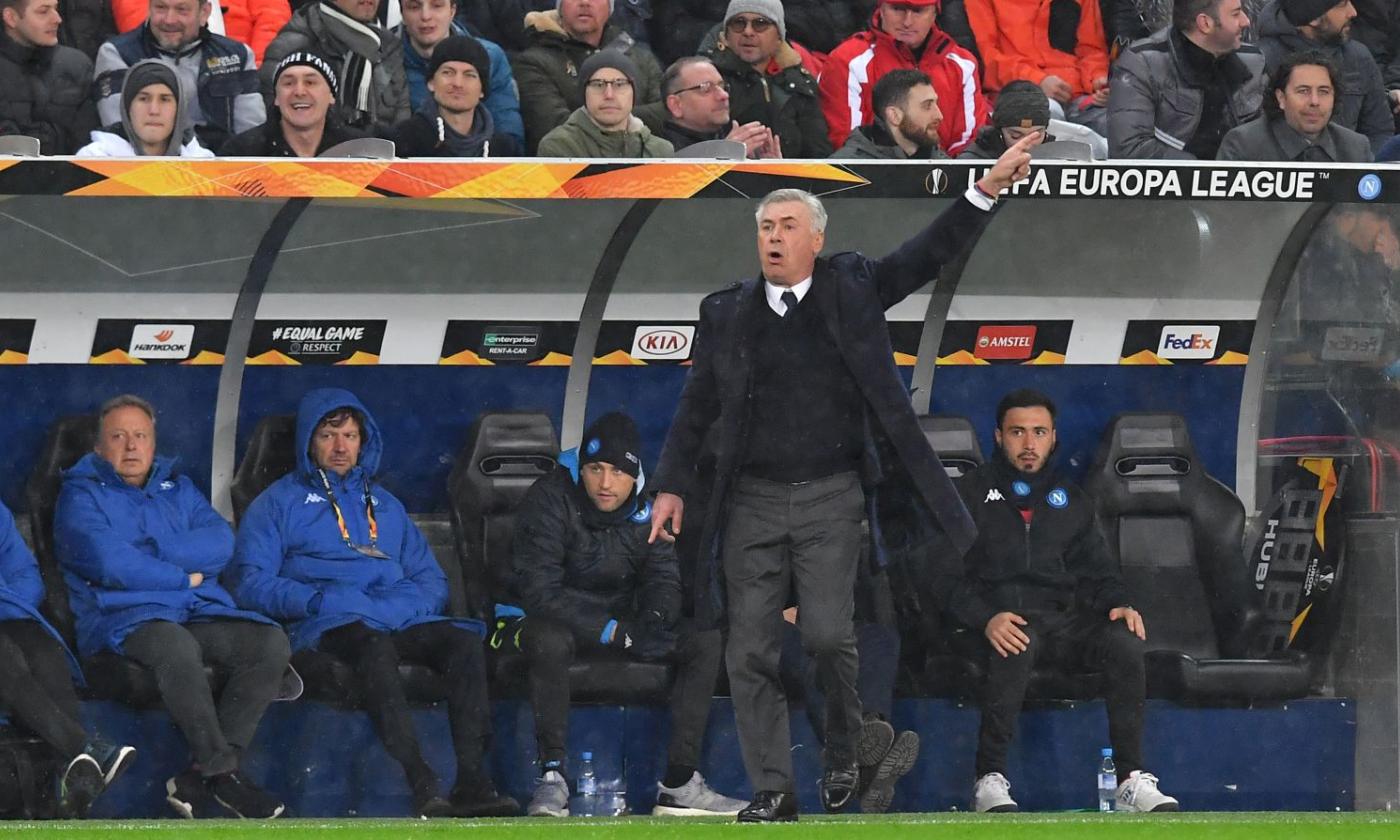 Il Napoli più brutto della stagione: Ancelotti, così niente Europa League