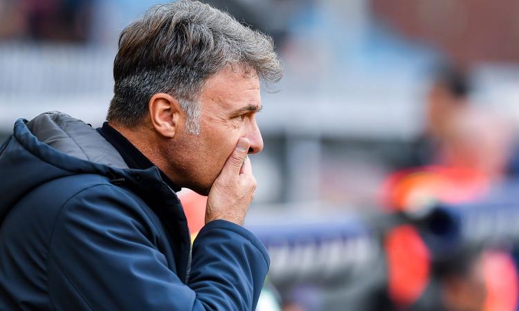Frosinone, Baroni: 'La squadra ha dato tutto, ora sotto col Parma...'