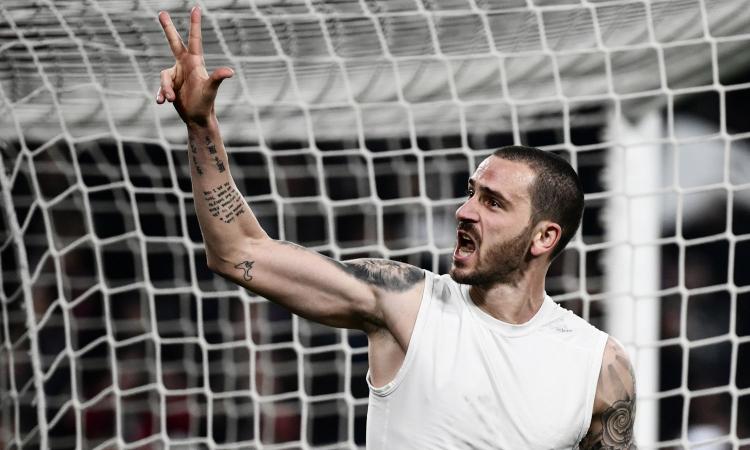 Juve, Bonucci: 'Qualcun altro stava già esultando, ci abbiamo messo i co....ni!'