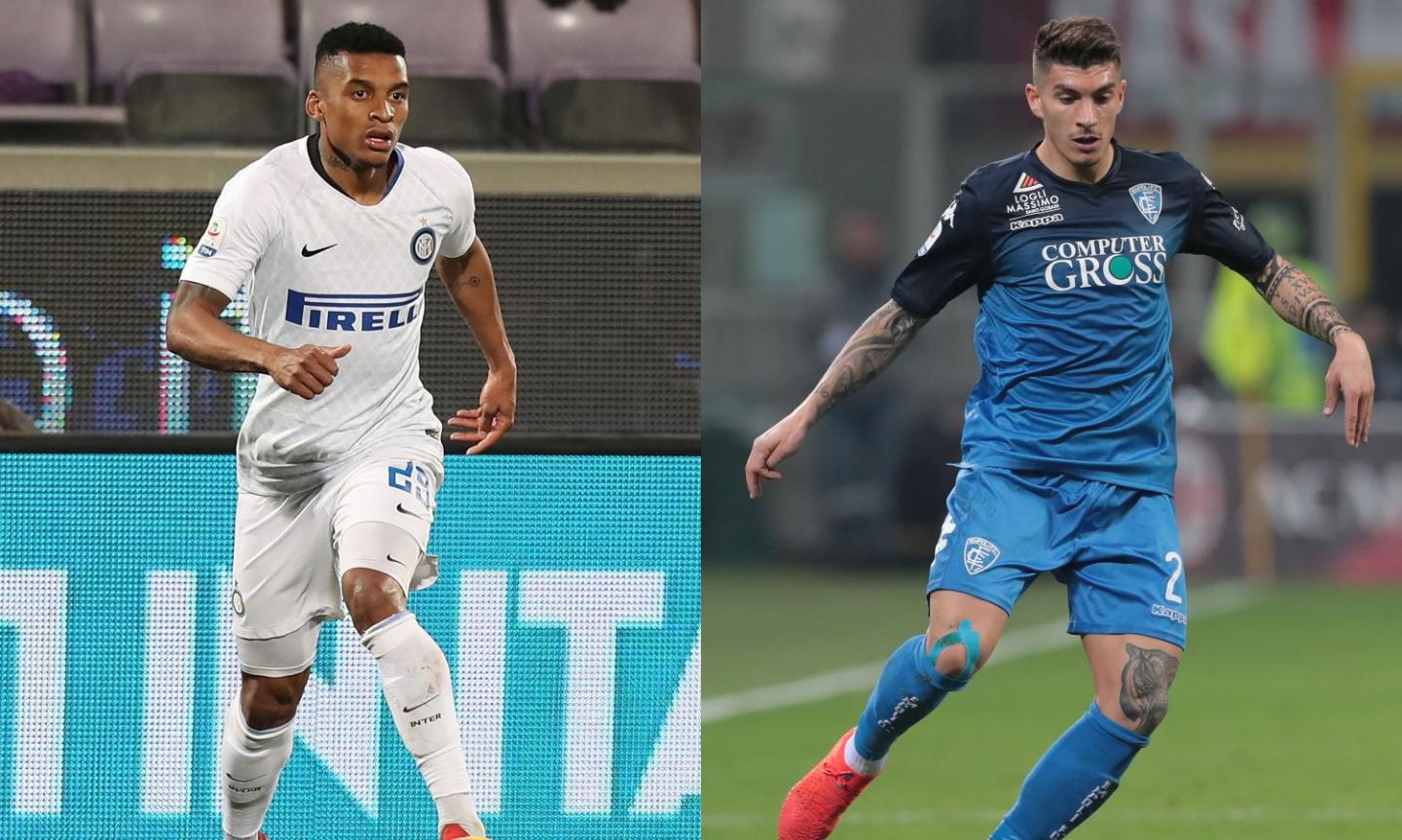 Ecco come cambia l'Inter sulle fasce: sorpresa Dalbert, la novità è Di Lorenzo