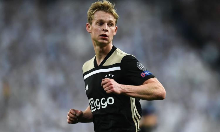 Ajax, De Jong: 'Juve? Più facile rispetto al Real Madrid'