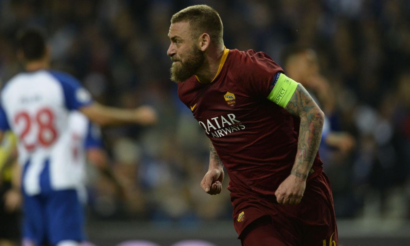 Samp-Roma, abbraccio Sabatini-De Rossi