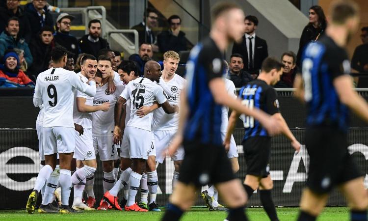 Inter inerme, l'Eintracht vince 1-0 a San Siro: Spalletti fuori dall'Europa