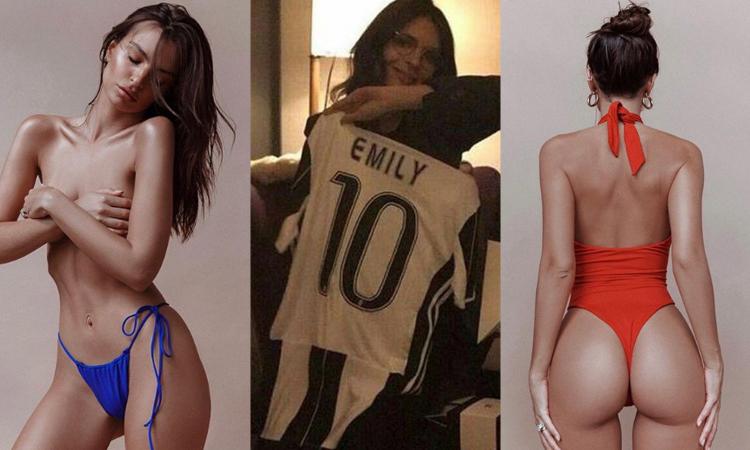 Niente Juve-Atletico per Emily Ratajkowski: relax in spiaggia FOTO