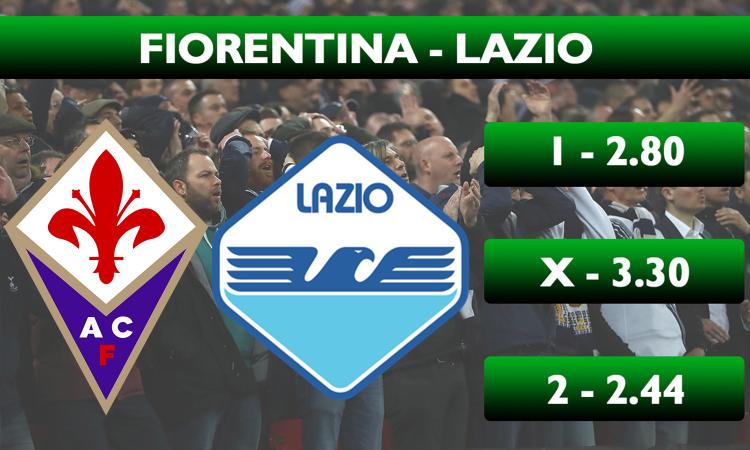 Schedina CM: la Lazio vince a Firenze. Quote da incasso facile in Serie B