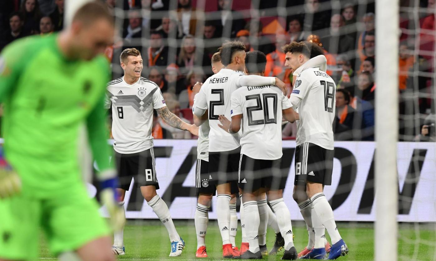 Olanda-Germania, un 2-3 show: de Ligt segna e sbaglia, decide Schulz al 90'