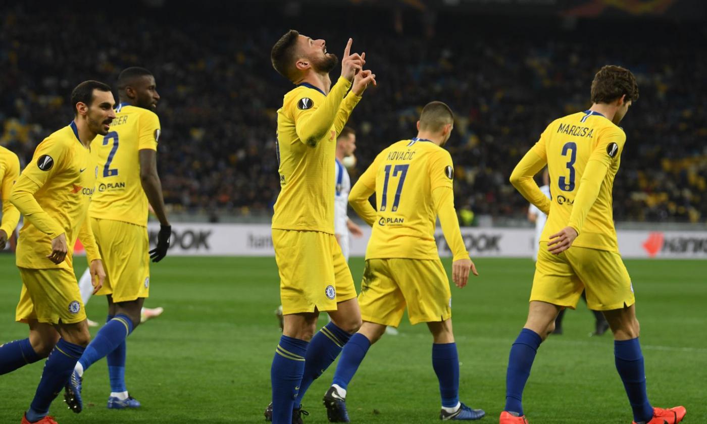 Chelsea: Sarri ringrazia Giroud