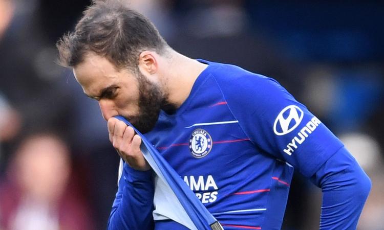 Flop Higuain: se lo critica pure Sarri...