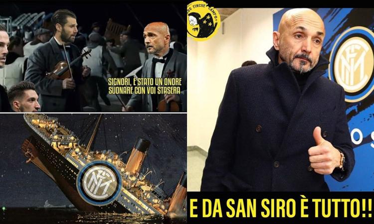 L'Inter eliminata dall'Europa affonda anche sul web: quanti sfottò FOTO
