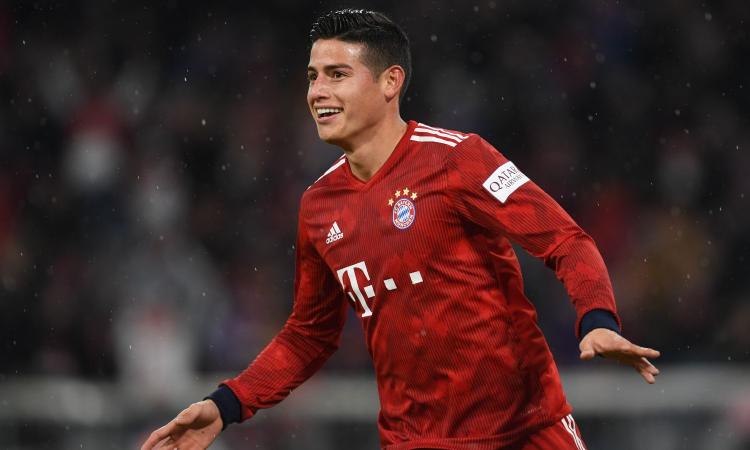 Ora è UFFICIALE: James Rodriguez lascia il Bayern Monaco