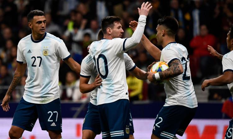 Argentina, Lautaro: 'Messi sta bene, ma dobbiamo migliorare'
