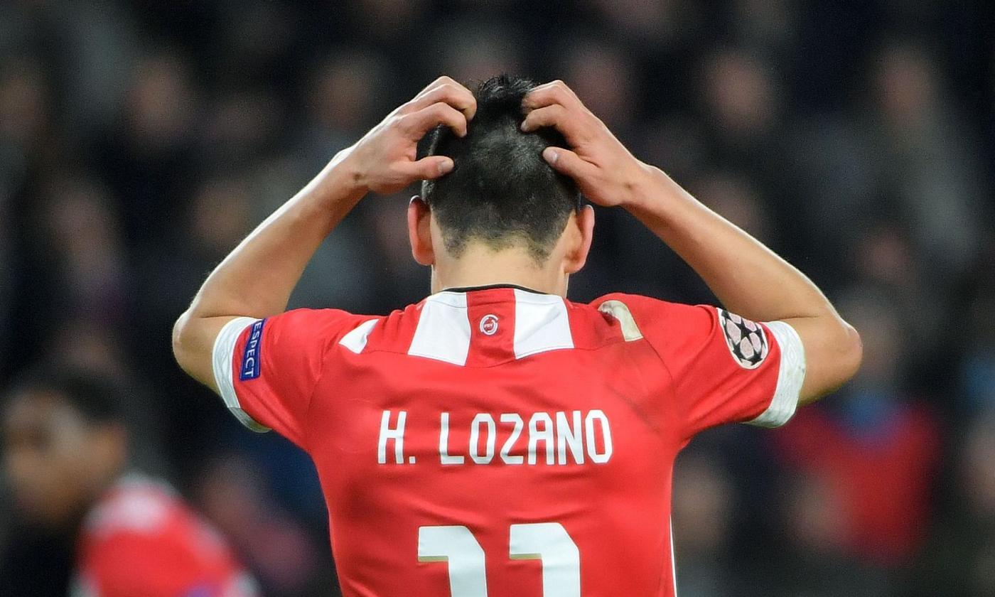 Napoli and Manchester United target Lozano’s season is over