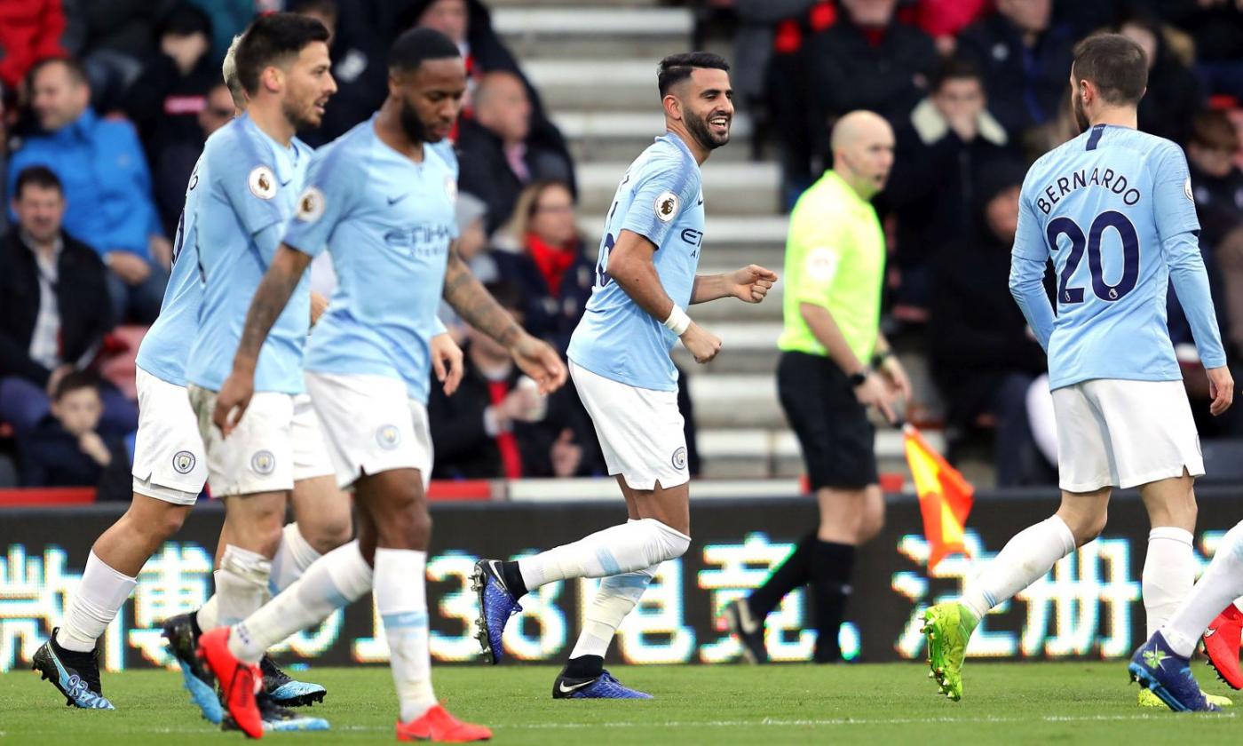 Manchester City-Watford, le formazioni ufficiali: giocano Mahrez, Gabriel Jesus e Deulofeu