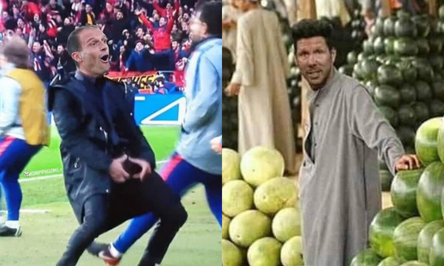 Juve-Atletico, meme e gif celebrano 'los huevos' dei bianconeri: 'Gufi abbattuti' FOTO