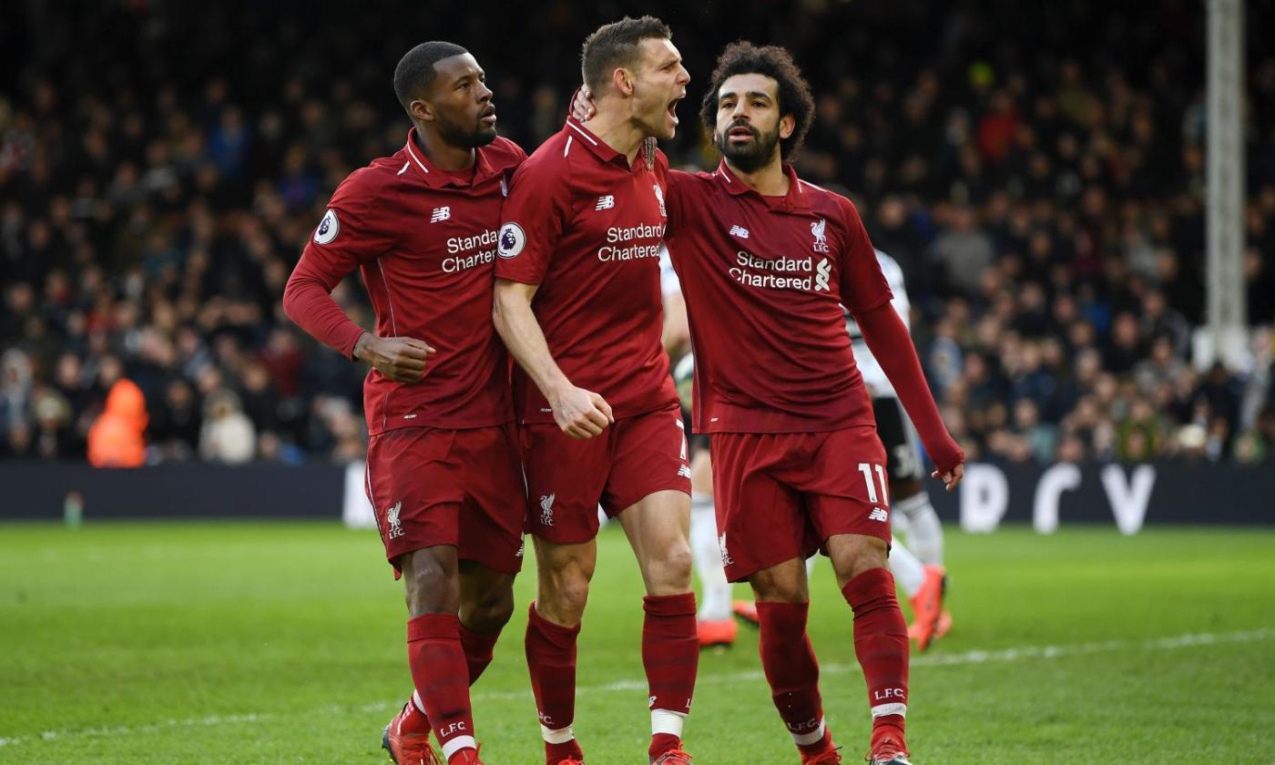 Liverpool, Milner esalta Messi: 'Ti costringe a correre con le gambe chiuse'