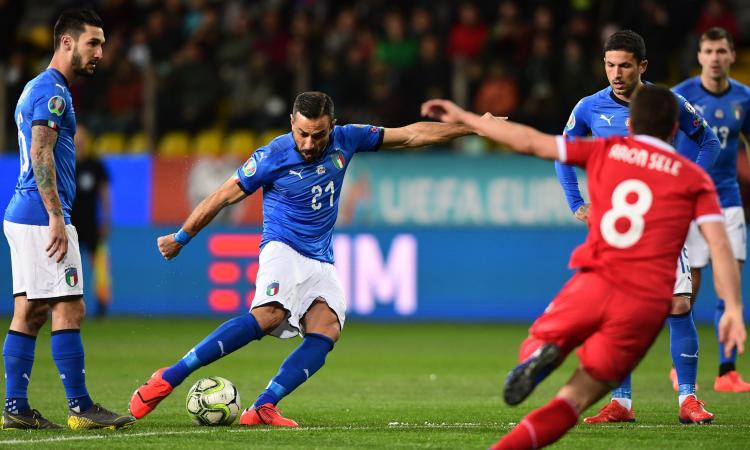 Italia-Liechtenstein 6-0: il tabellino