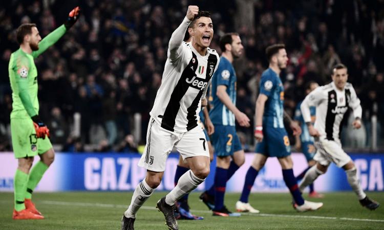 Ronaldo ha ribaltato l'Atletico Madrid e anche la Juve: è stato preso per questo