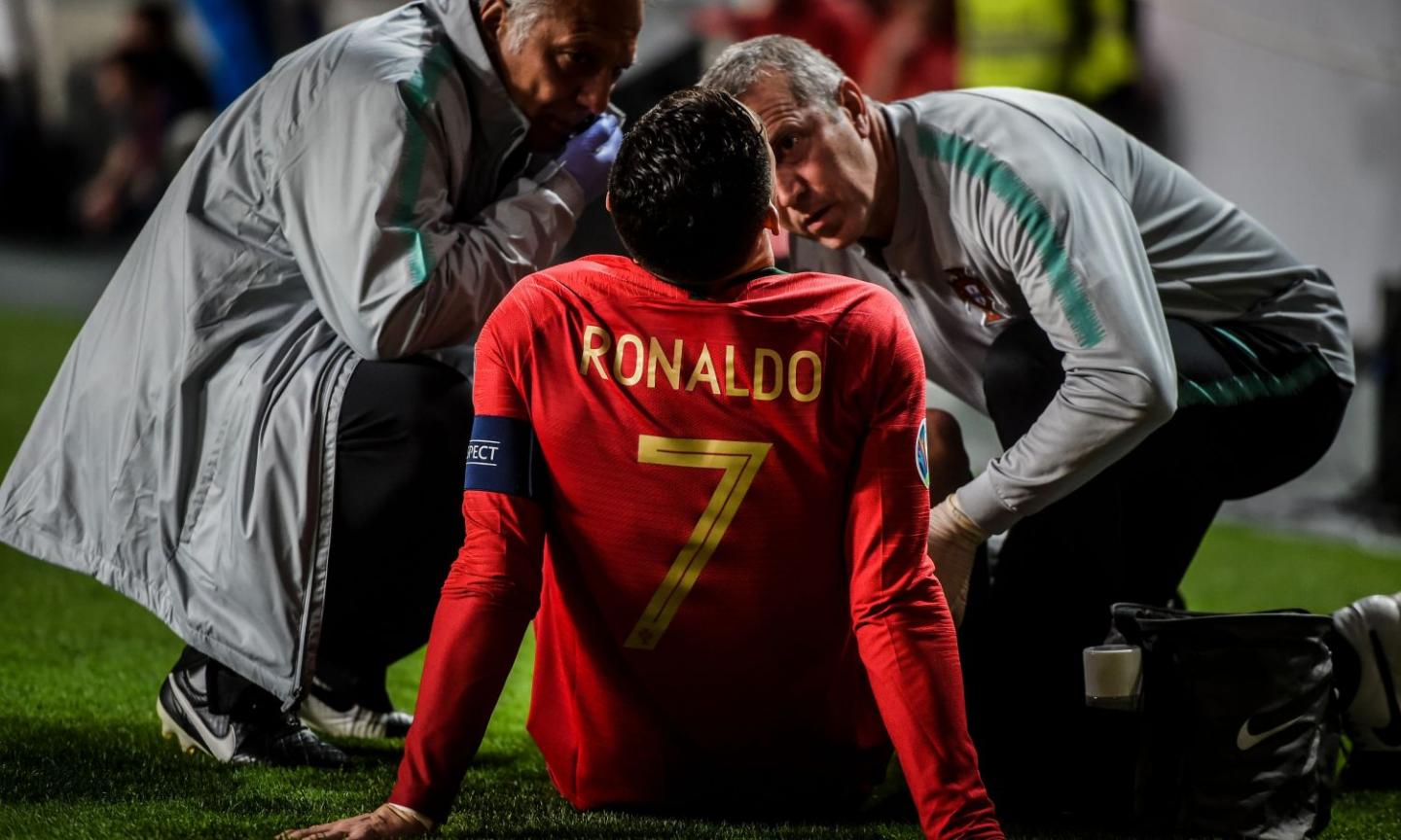 Ronaldo's injury: the first indications on recovery times