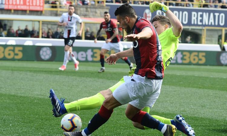Sansone: 'Sto bene a Bologna. Ibrahimovic? Ci credo poco, ma...'