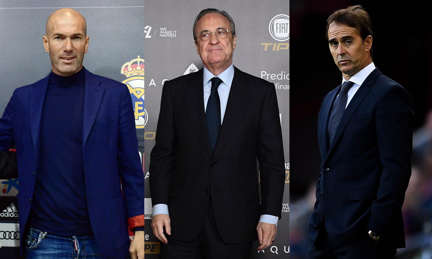 Caos Real Madrid: Lopetegui chiede i danni e Perez prega Zidane di tornare