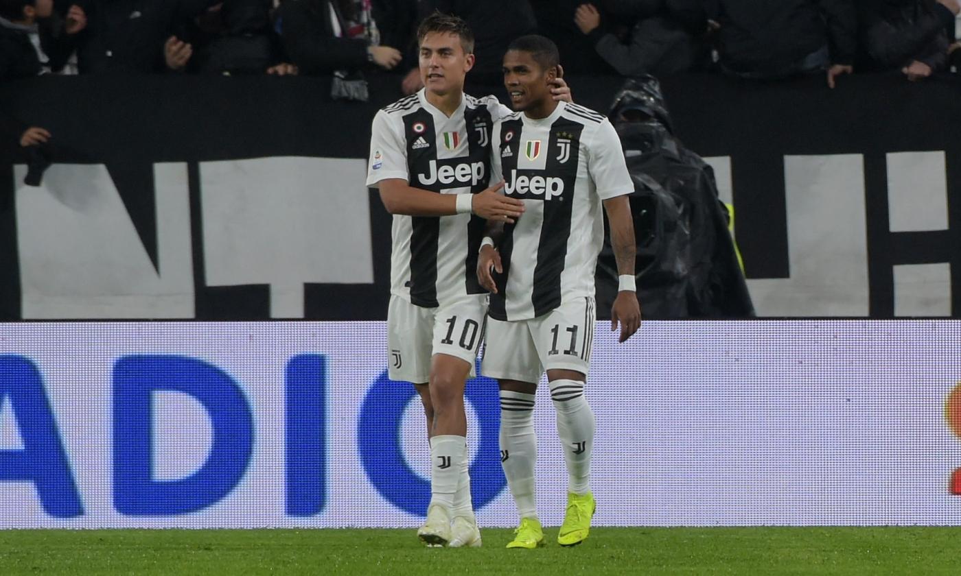 La Juve secondo Sarri: Douglas Costa sì, Dybala forse, Higuain no