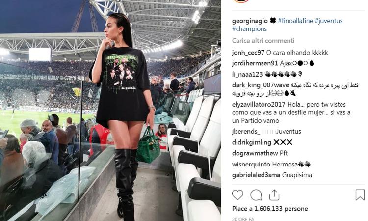Georgina: l'unica consolazione per gli occhi dei tifosi della Juve FOTO