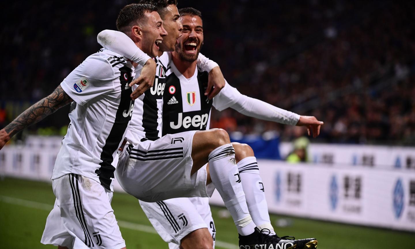 Juve, Ronaldo scores his 600th club goal against Inter as his teammates venerate him