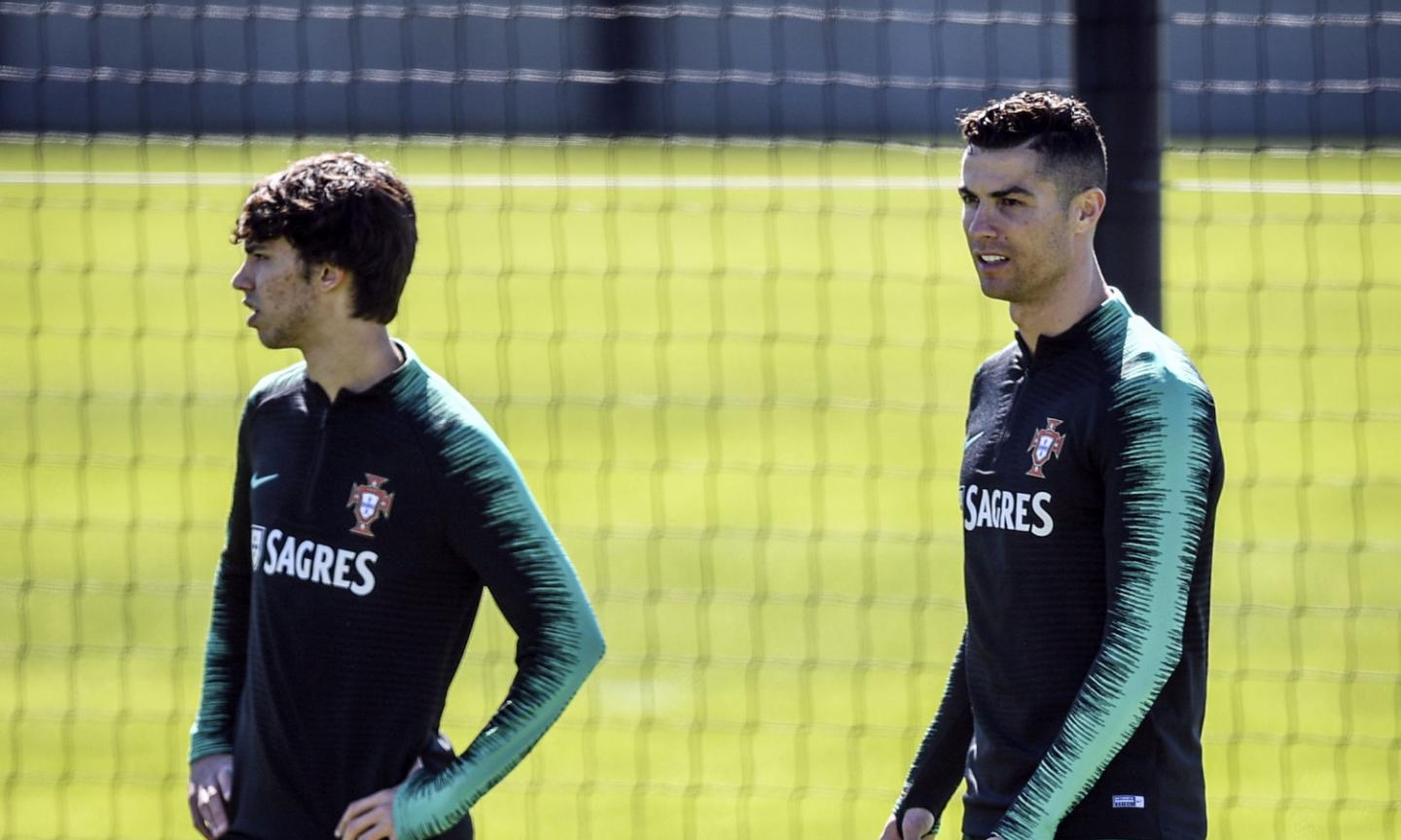 Joao Felix: 'Un sogno allenarmi con Ronaldo, è come giocare alla Playstation'