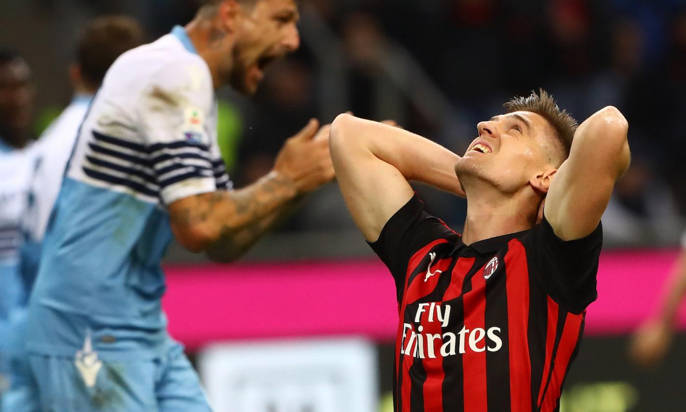 AC Milan, Piatek crisis: no shots on target for 366 minutes 