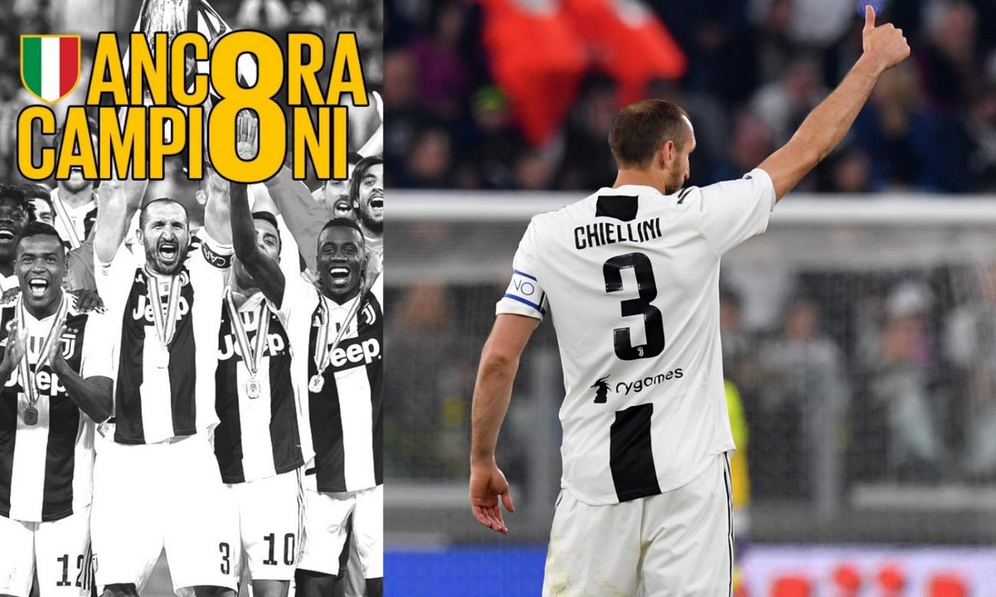 Juve scudetto - Il pagellone: Chiellini da 10, Mandzukic è decisivo, Douglas Costa non pervenuto. E Bonucci...