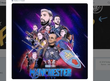 Manchester City come gli Avengers: Kompany è Capitan America, Sterling Iron Man
