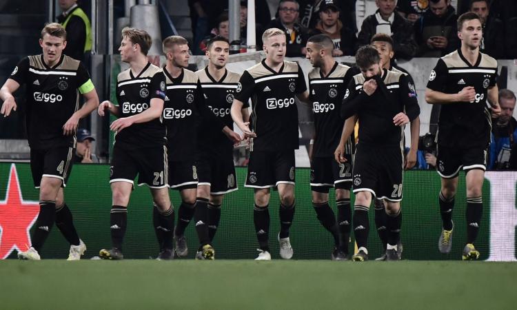 AJAX, LEZIONE ALLA JUVE: 2-1 IN RIMONTA ALLO STADIUM, ALLEGRI FUORI DALLA CHAMPIONS