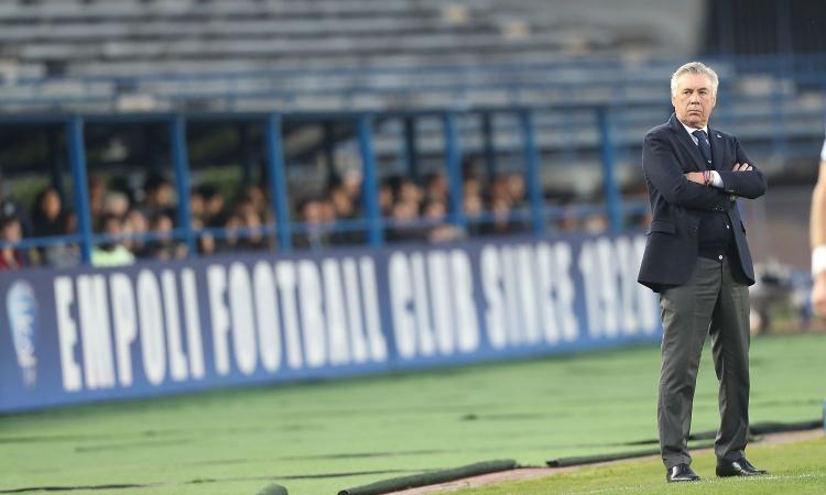 L'Empoli ingabbia il Napoli. Ancelotti, due errori da non ripetere a Londra