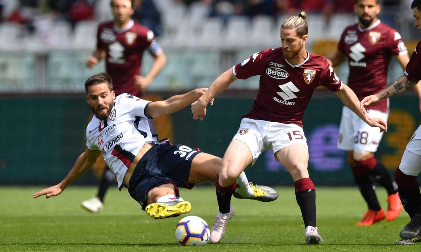 Torino-Cagliari 1-1: il tabellino