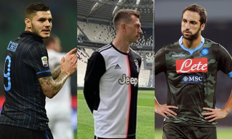 La nuova della Juve, il camouflage del Napoli, il gessato dell'Inter: ecco le 10 maglie più brutte viste in Serie A