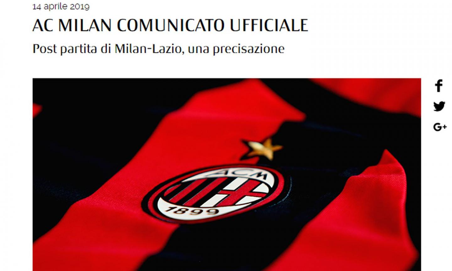 Comunicato Milan: 'Bakayoko e Kessie, nessun gesto antisportivo verso Acerbi. Si sono scusati, anche Tare ha capito'