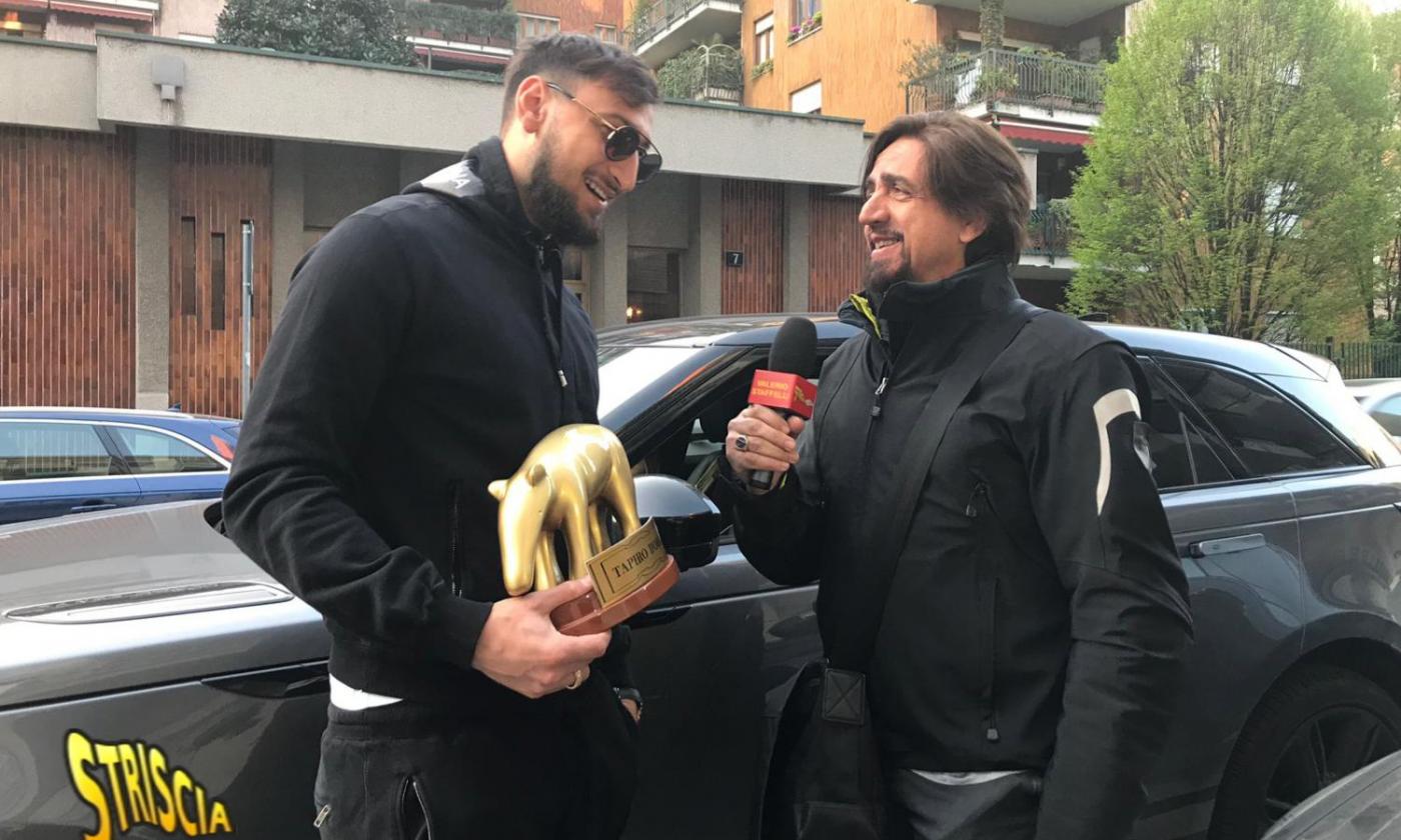 AC Milan, Donnarumma receives satirical award: 'I'm going to Monza'