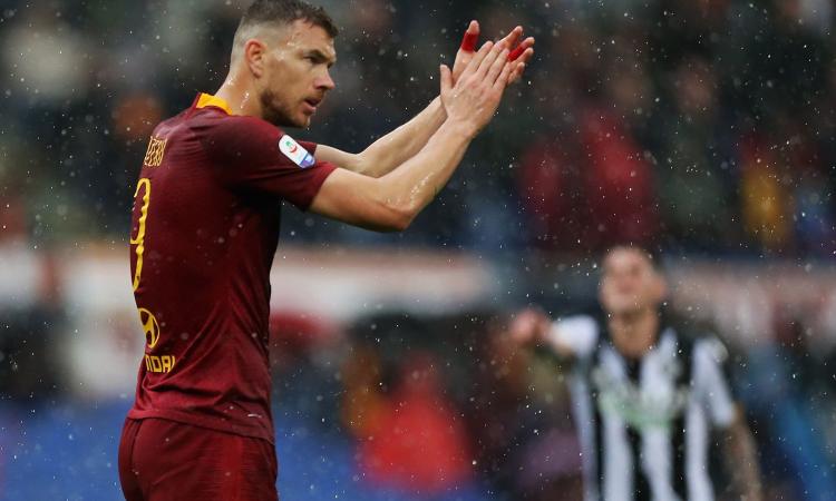 Roma, l'Inter pensa a una contropartita per Dzeko