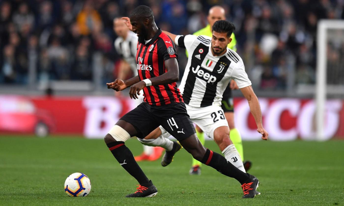 Juve-Milan, Bakayoko: 'L'arbitro ha sbagliato. Teniamoci la prestazione, così arriveremo all'obiettivo'